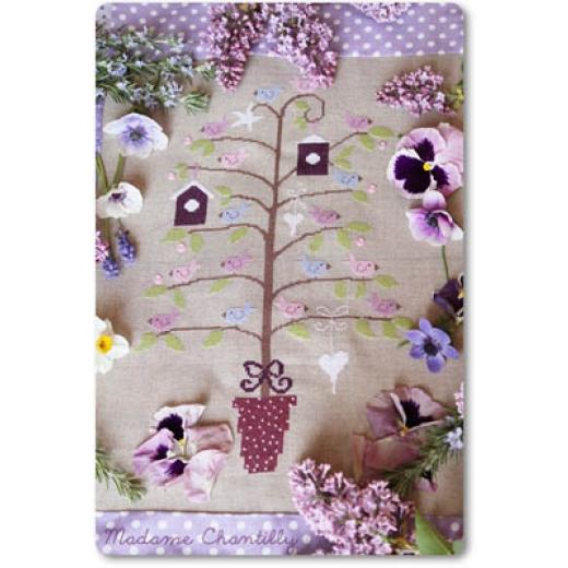 Stickvorlage Madame Chantilly - Happy Tree (Ausverkauf)
