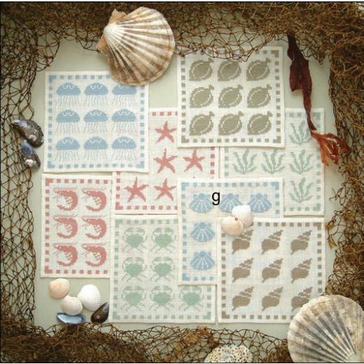 Fremme Stickpackung – Muscheln
