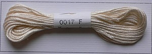 Soie dAlger Seidenstickgarn - Farbe 0017 F-Colours