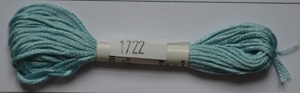 Soie dAlger Seidenstickgarn - Farbe 1722 blaugrün