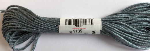 Soie dAlger Seidenstickgarn - Farbe 1735 cyan