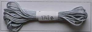Soie dAlger Seidenstickgarn - Farbe 1742 cyan