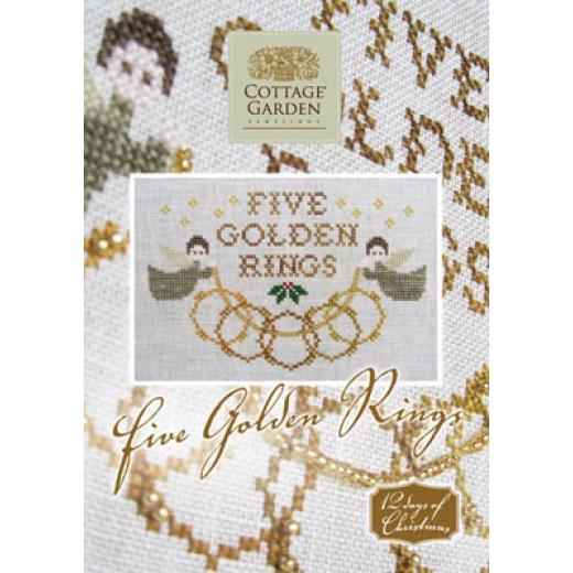 Cottage Garden Samplings - Five Golden Rings