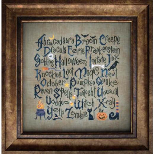 Cottage Garden Samplings - Halloween Sampler