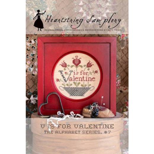 Heartstring Samplery - V Is For Valentine