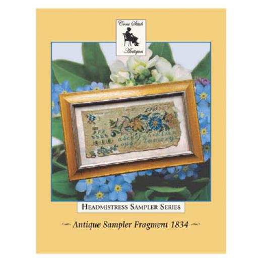Cross Stitch Antiques - Antique Sampler Fragment 1834