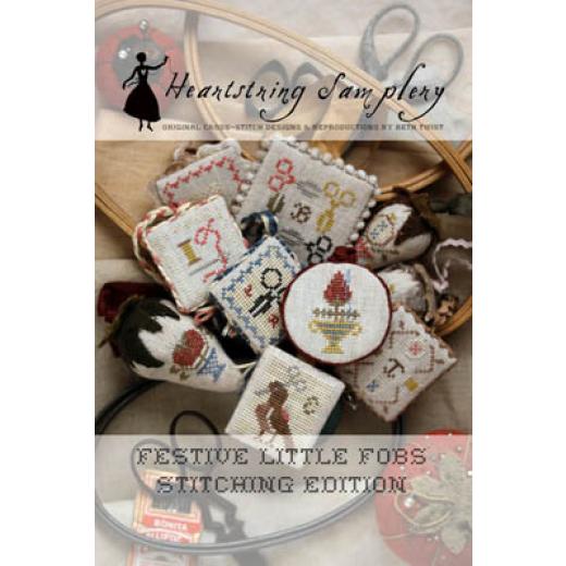 Heartstring Samplery - Festive Little Fobs - 3 Stitching Edition
