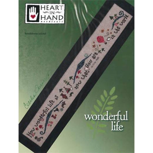 Heart In Hand Needleart - Wonderful Life (w/emb)