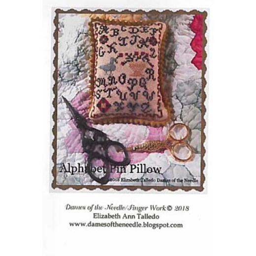 Dames of the Needle - Alphabet Pin Pillow