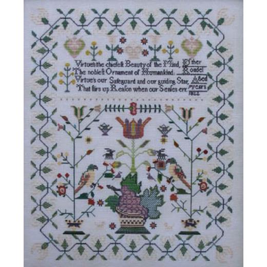 Queenstown Sampler Designs - Esther Rondel 1822