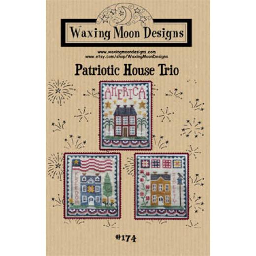 Waxing Moon Designs - Patriotic House Trio