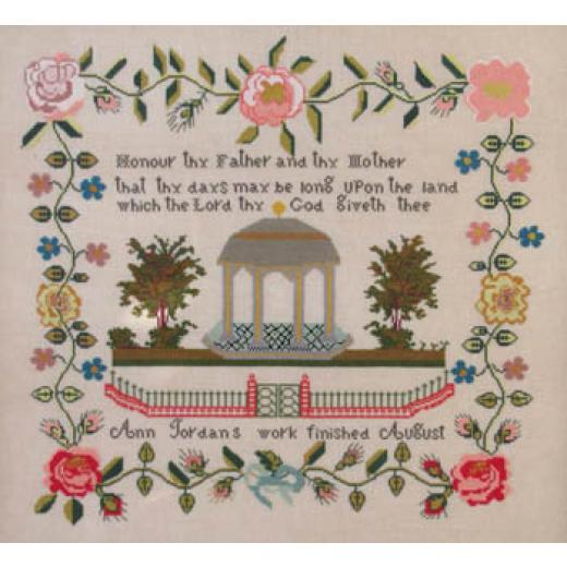 Queenstown Sampler Designs - Ann Jordan c.1841