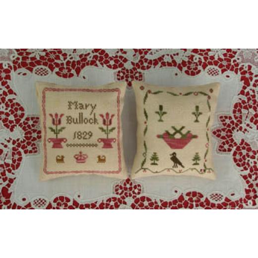 Queenstown Sampler Designs - Pyn Keep Mary Bullock 1829