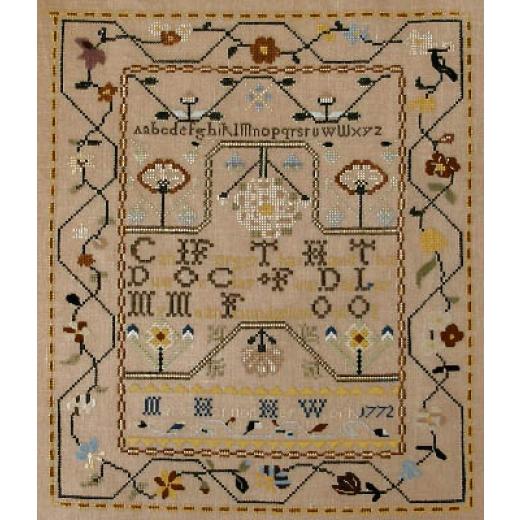 Queenstown Sampler Designs - Mary Hornor 1772