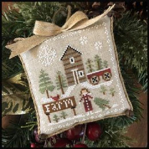 Little House Needleworks - Farmhouse Christmas 6 Pinewood Farm
