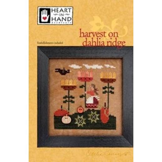 Heart In Hand Needleart - Harvest On Dahlia Ridge (w/emb)