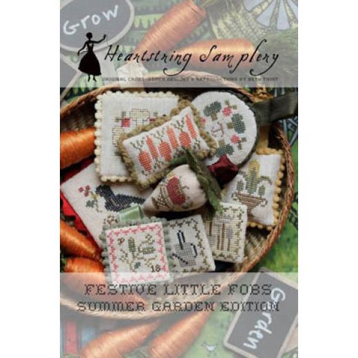 Heartstring Samplery - Festive Little Fobs - 8 Summer Garden Edition
