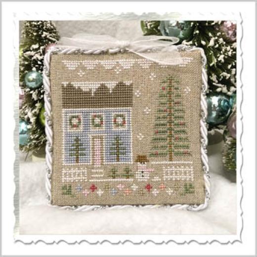 Country Cottage Needleworks - Glitter Village Glitter House 1