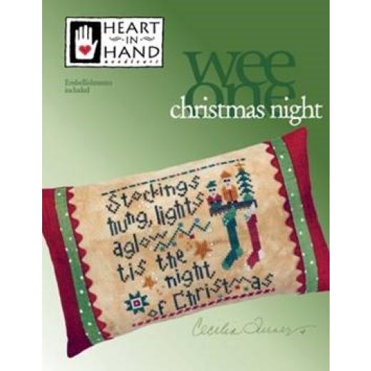 Heart In Hand Needleart - Christmas Night (w/emb)