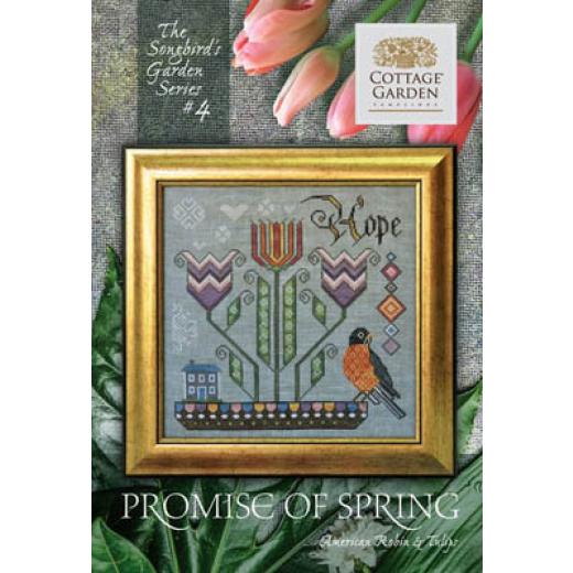 Cottage Garden Samplings - Songbirds Garden 4 - Promise Of Spring
