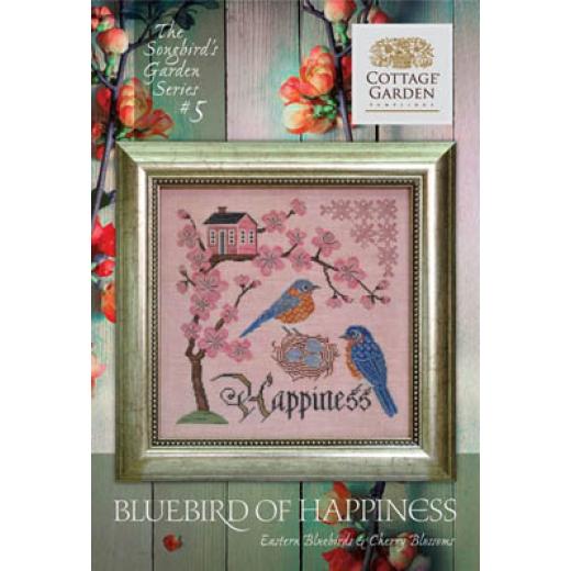 Cottage Garden Samplings - Songbirds Garden 5 - Bluebird Of Happiness