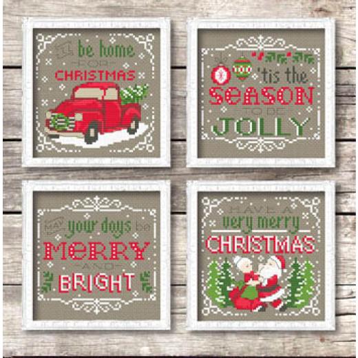 Tiny Modernist - Christmas Signs