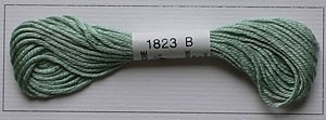 Soie dAlger Au Ver A Soie Seidenstickgarn Farbe 1823 grün