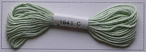 Soie dAlger Seidenstickgarn - Farbe 1841 warmes grün