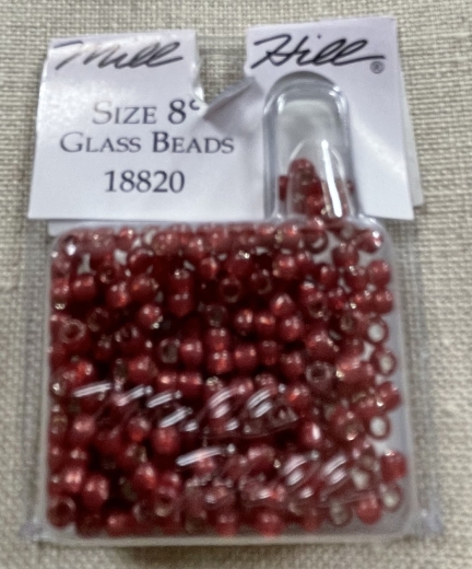 Mill Hill Pony Beads Size 8 - 18820 Persimmon Ø 3 mm