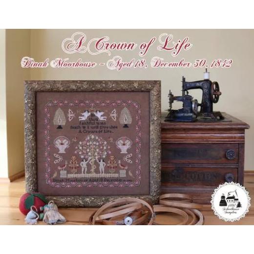 Crown Of Life - 1897 Schoolhouse Samplers (Stickvorlage)