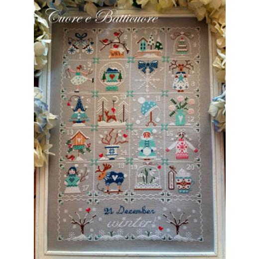 Cuore E Batticuore - Shabby Winter Calendar
