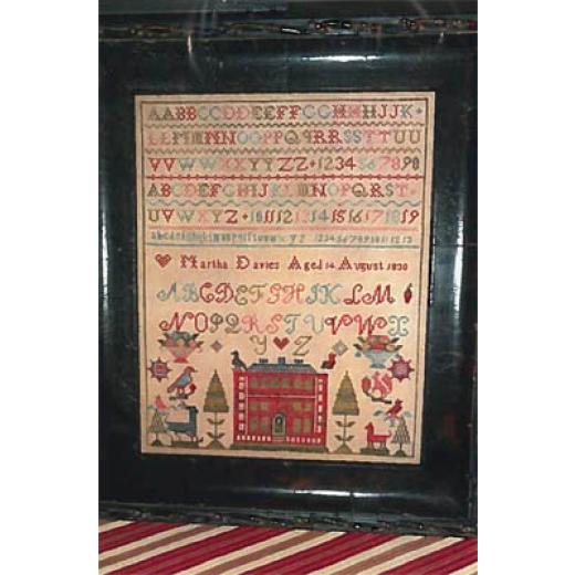 Chessie & Me - Martha Davies 1830 Sampler