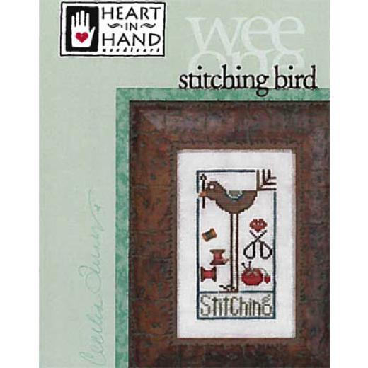 Heart In Hand Needleart - Wee One: Stitching Bird