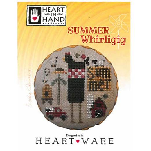 Heart In Hand Needleart - Summer Whirligig