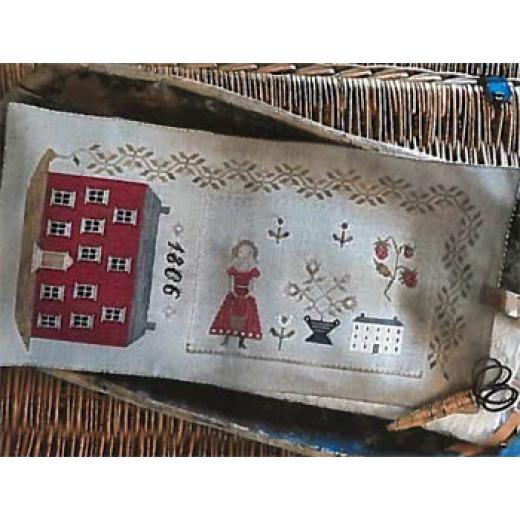 Stacy Nash Primitives - 1806 Manor House Sewing Roll