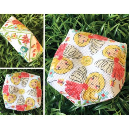 Tiny Modernist - Fairy Biscornu