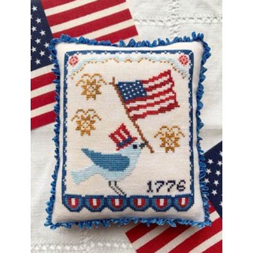 Luminous Fiber Arts - Bluebirds Salute