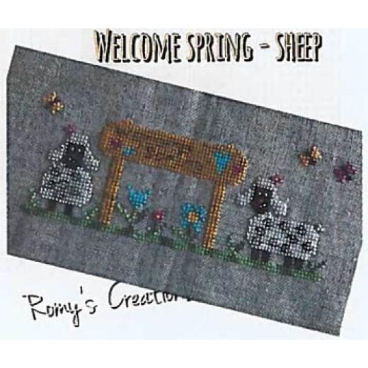 Romys Creations - Welcome Spring Sheep