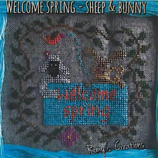 Romys Creations - Welcome Spring Sheep & Bunny