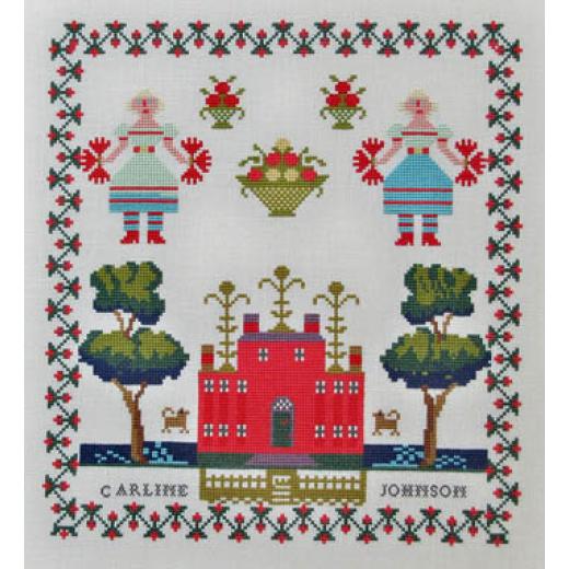 Queenstown Sampler Designs - Pom-Pom Girls,Carline Johnson1839