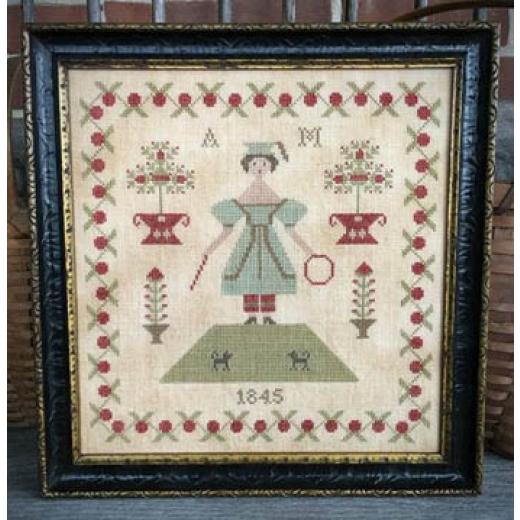 Scattered Seeds Samplers - Anna Morgan 1845