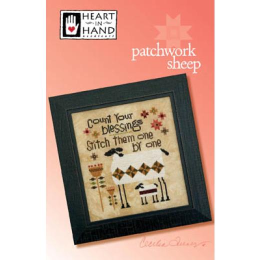 Heart In Hand Needleart - Patchwork Sheep