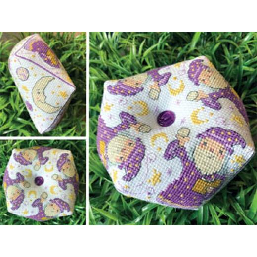 Tiny Modernist - Wizard Biscornu