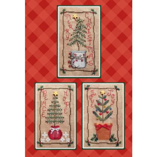 Waxing Moon Designs - Christmas Tree Trio
