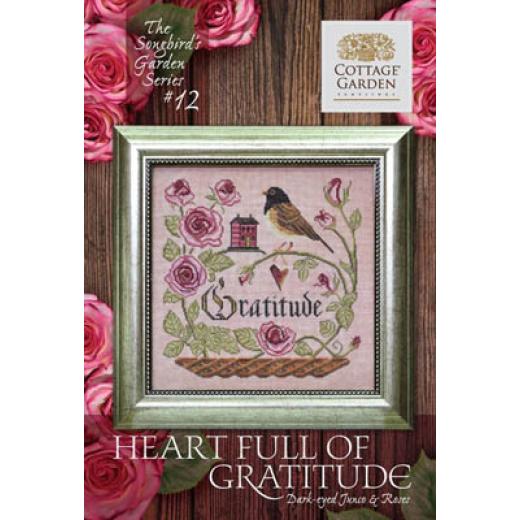 Cottage Garden Samplings - Songbirds Garden 12 Heart Full Of Gratitude