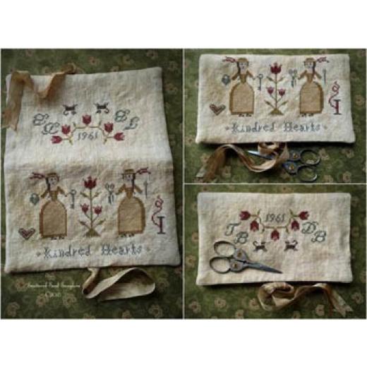 Scattered Seeds Samplers - Kindred Hearts Needlekeeper