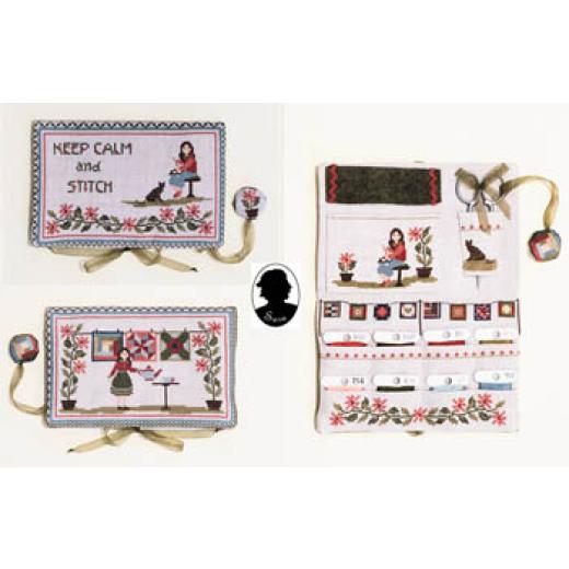 Sara Guermani - Pochette Keep Calm and Stitch