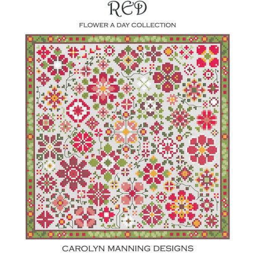 CM Designs - Red - Flower A Day