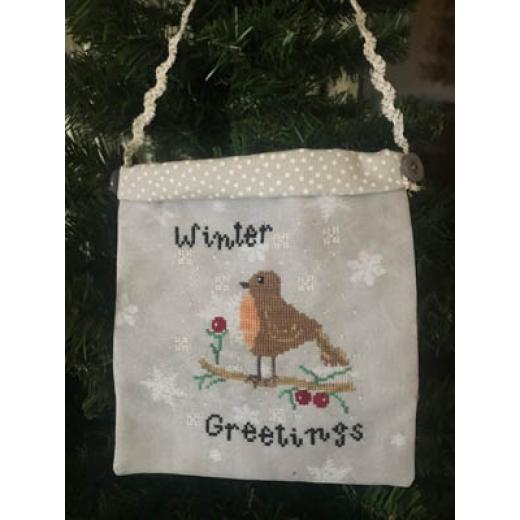 Romys Creations - Winter Greetings Christmas Bag