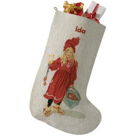 Eva Rosenstand Stickpackung - Weihnachtsstiefel Mädchen